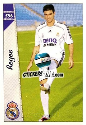 Sticker Jose Antonio Reyes - Las Fichas De La Liga 2006-2007 n. 596 - Mundicromo