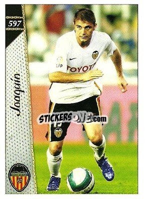 Cromo Joaquín - Las Fichas De La Liga 2006-2007 - Mundicromo