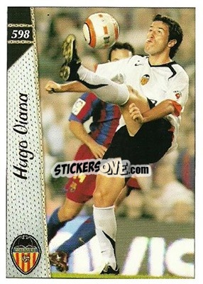 Sticker Hugo Viana - Las Fichas De La Liga 2006-2007 n. 598 - Mundicromo
