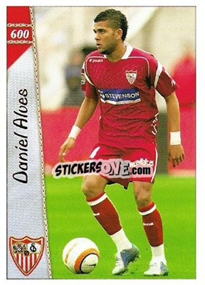 Sticker Dani Alves - Las Fichas De La Liga 2006-2007 - Mundicromo