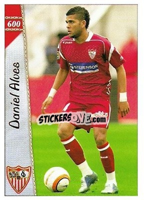 Sticker Dani Alves - Las Fichas De La Liga 2006-2007 n. 600 - Mundicromo