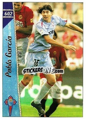 Cromo Pablo Garcia - Las Fichas De La Liga 2006-2007 - Mundicromo