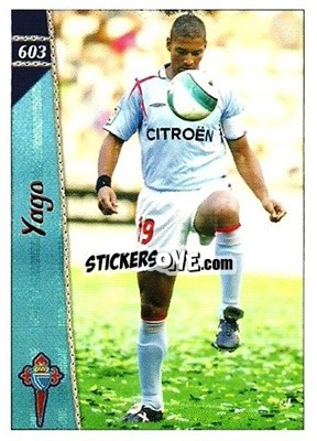 Sticker Yago - Las Fichas De La Liga 2006-2007 - Mundicromo