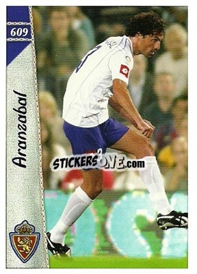 Sticker Aranzabal - Las Fichas De La Liga 2006-2007 n. 609 - Mundicromo