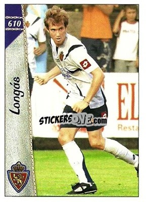 Cromo Longás - Las Fichas De La Liga 2006-2007 - Mundicromo