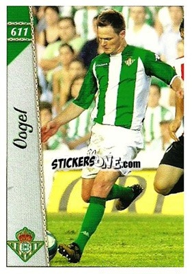 Cromo Vogel - Las Fichas De La Liga 2006-2007 - Mundicromo