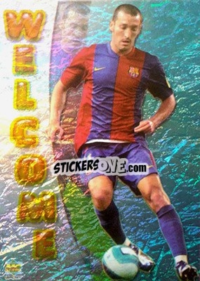 Sticker Zambrotta - Las Fichas De La Liga 2006-2007 - Mundicromo