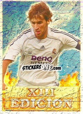 Sticker Raul González - Las Fichas De La Liga 2006-2007 - Mundicromo