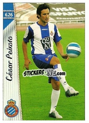 Sticker Cesar Peixoto - Las Fichas De La Liga 2006-2007 n. 626 - Mundicromo