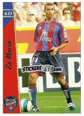 Cromo Ze Maria - Las Fichas De La Liga 2006-2007 - Mundicromo