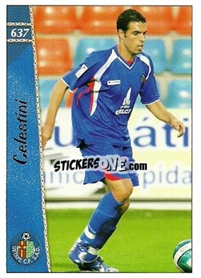 Cromo Celestini - Las Fichas De La Liga 2006-2007 - Mundicromo