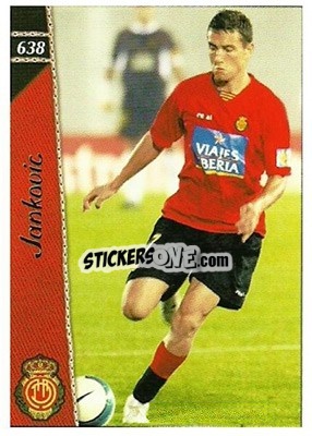 Sticker Jankovic - Las Fichas De La Liga 2006-2007 - Mundicromo