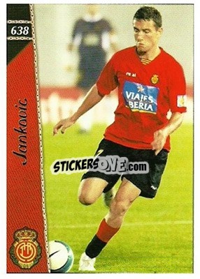 Figurina Jankovic - Las Fichas De La Liga 2006-2007 - Mundicromo