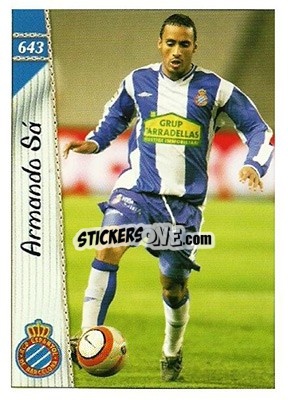 Figurina Armando Sa - Las Fichas De La Liga 2006-2007 - Mundicromo