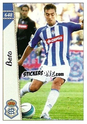Sticker Beto - Las Fichas De La Liga 2006-2007 - Mundicromo