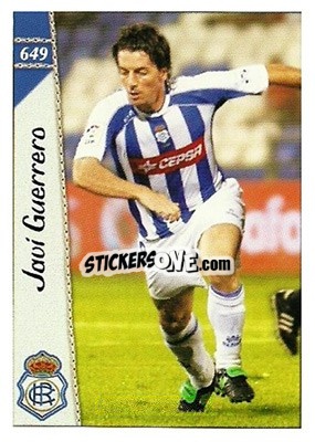 Sticker Javi Guerrero - Las Fichas De La Liga 2006-2007 - Mundicromo