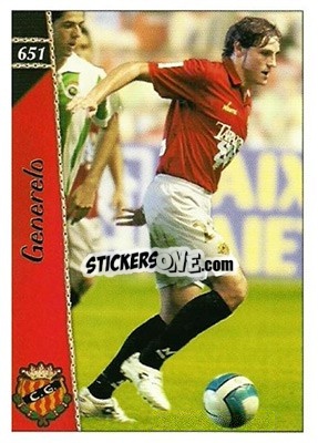 Cromo Generelo - Las Fichas De La Liga 2006-2007 n. 651 - Mundicromo