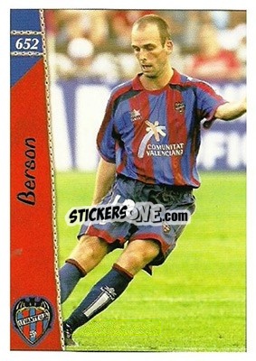 Figurina Berson - Las Fichas De La Liga 2006-2007 - Mundicromo