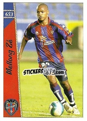 Sticker Mellong Ze - Las Fichas De La Liga 2006-2007 n. 653 - Mundicromo