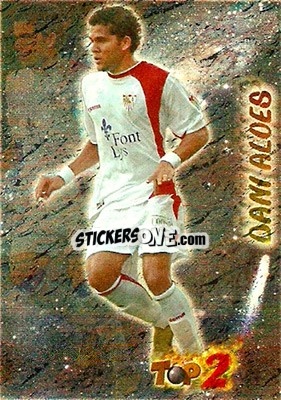 Sticker Dani Alves - Las Fichas De La Liga 2006-2007 - Mundicromo