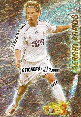 Cromo Sergio Ramos - Las Fichas De La Liga 2006-2007 - Mundicromo