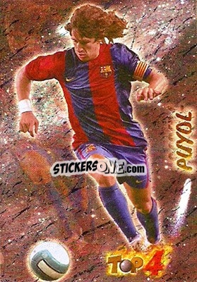 Sticker Puyol - Las Fichas De La Liga 2006-2007 - Mundicromo