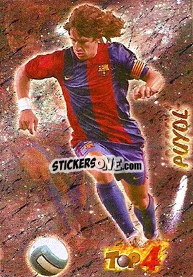 Cromo Puyol - Las Fichas De La Liga 2006-2007 - Mundicromo