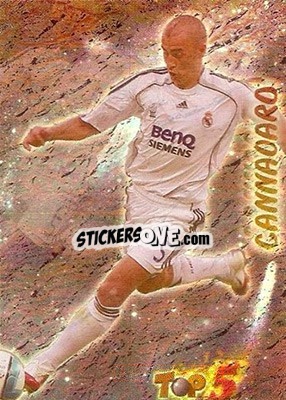 Figurina Fabio Cannavaro - Las Fichas De La Liga 2006-2007 - Mundicromo