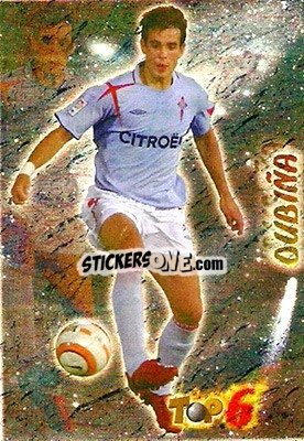 Cromo Oubiña - Las Fichas De La Liga 2006-2007 - Mundicromo