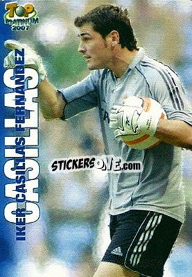 Sticker Casillas - Las Fichas De La Liga 2006-2007 - Mundicromo