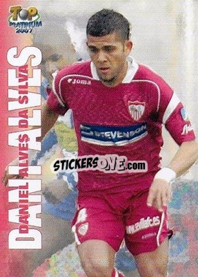 Cromo Dani Alves - Las Fichas De La Liga 2006-2007 - Mundicromo