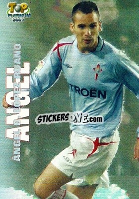 Sticker Angel - Las Fichas De La Liga 2006-2007 - Mundicromo