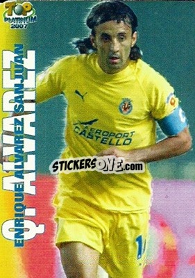Sticker Quique Alvarez - Las Fichas De La Liga 2006-2007 - Mundicromo