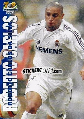 Sticker Roberto Carlos - Las Fichas De La Liga 2006-2007 n. 704 - Mundicromo