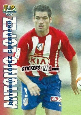 Cromo Antonio López - Las Fichas De La Liga 2006-2007 - Mundicromo