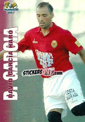 Cromo David Garcia - Las Fichas De La Liga 2006-2007 - Mundicromo