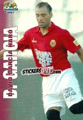 Sticker David Garcia - Las Fichas De La Liga 2006-2007 - Mundicromo