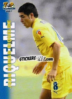 Sticker Riquelme - Las Fichas De La Liga 2006-2007 n. 724 - Mundicromo
