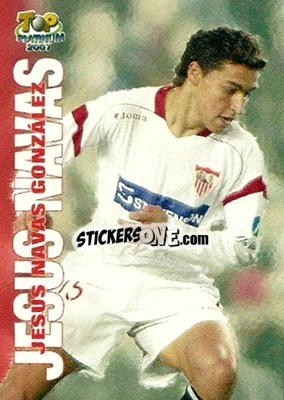 Sticker Jesus Navas - Las Fichas De La Liga 2006-2007 - Mundicromo