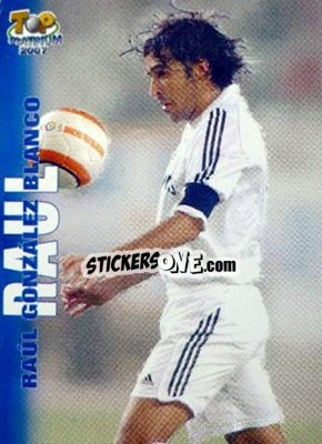 Figurina Raul González - Las Fichas De La Liga 2006-2007 - Mundicromo