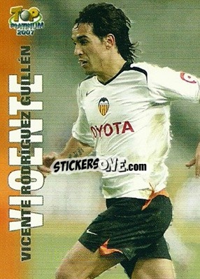 Cromo Vicente - Las Fichas De La Liga 2006-2007 - Mundicromo