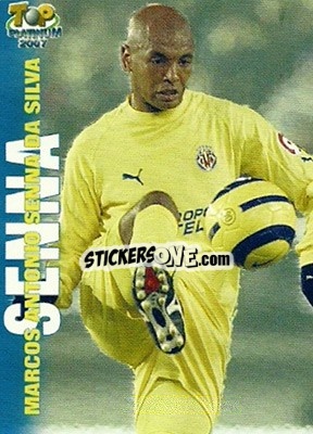 Figurina Marcos Senna - Las Fichas De La Liga 2006-2007 - Mundicromo