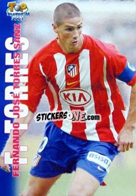 Sticker Fernando Torres - Las Fichas De La Liga 2006-2007 n. 753 - Mundicromo