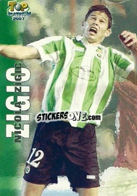 Sticker Zigic - Las Fichas De La Liga 2006-2007 - Mundicromo