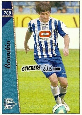 Sticker Brandán - Las Fichas De La Liga 2006-2007 - Mundicromo