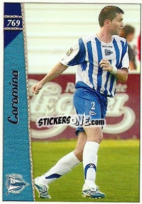 Cromo Corominas - Las Fichas De La Liga 2006-2007 - Mundicromo