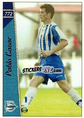 Cromo Pablo Casar - Las Fichas De La Liga 2006-2007 n. 772 - Mundicromo