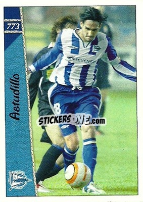 Sticker Astudillo - Las Fichas De La Liga 2006-2007 - Mundicromo