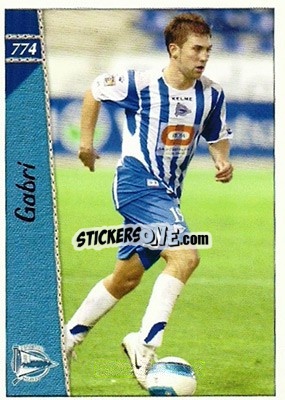 Cromo Gabri - Las Fichas De La Liga 2006-2007 - Mundicromo