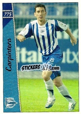 Cromo Carpintero - Las Fichas De La Liga 2006-2007 - Mundicromo